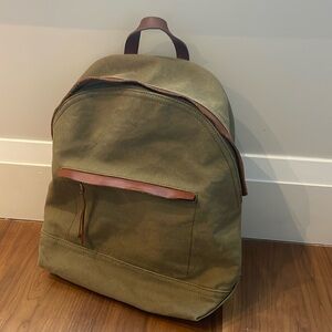 Madewelll Canvas & Leather Bqckpack